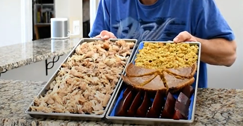 Freeze Dried Cornbread Stuffing Leftovers