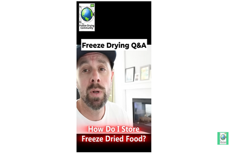 How To Store Your Freeze Dried Food