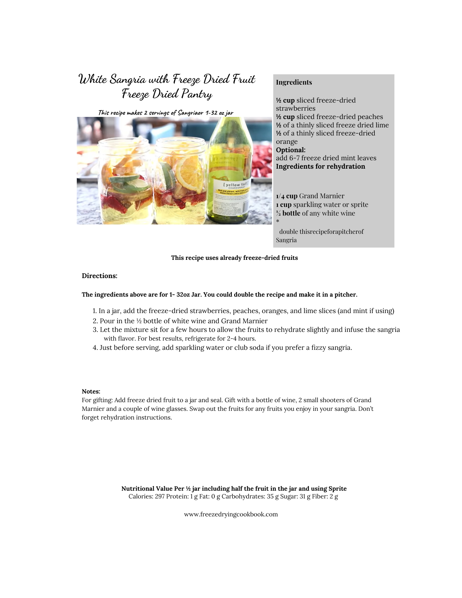 Gifts From The Freeze Dryer-Cookbook For Gift Giving PDF DOWNLOAD