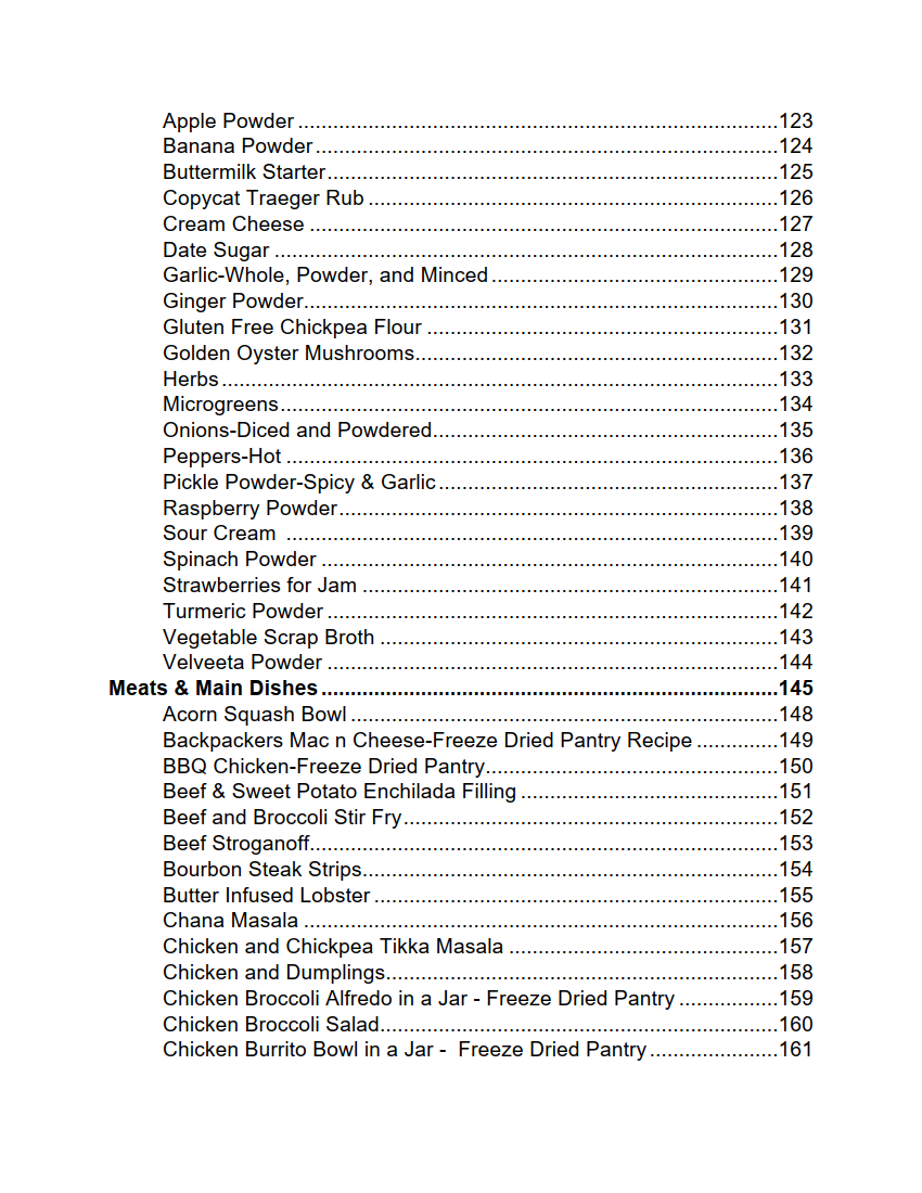 The Original Freeze Drying Cookbook - From Fresh to Forever PDF DOWNLOAD