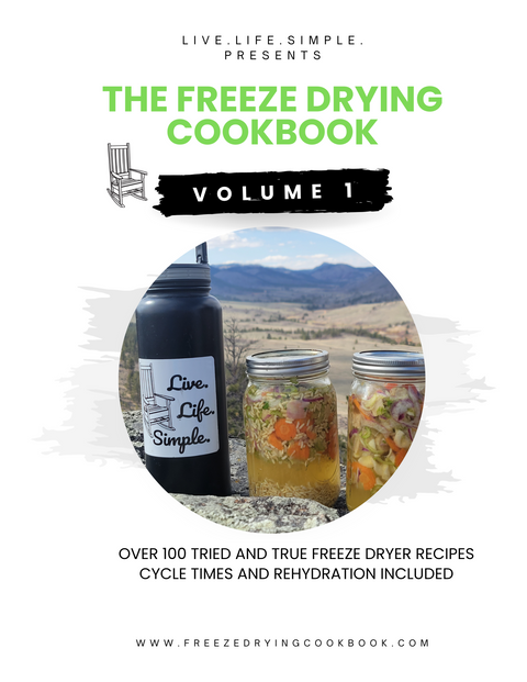 The Freeze Drying Cookbook Volume 1 PDF Digital Download