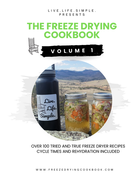 Freeze Drying Cookbook Volume 1 (Physical Cookbook)