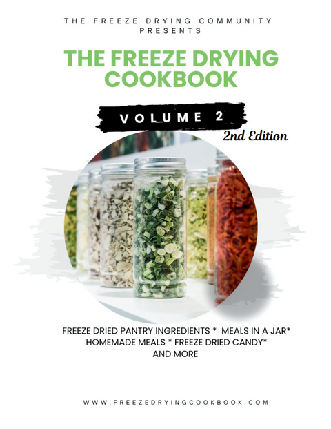 The Freeze Drying Cookbook Volume 2, 2nd Edition PDF Digital Download