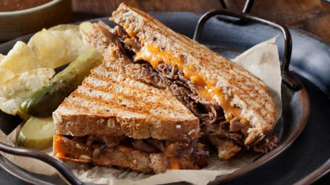 Beef and Cheddar Sandwich