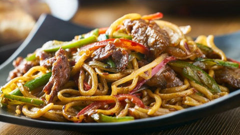 Beijing Beef Pouch O Noodles