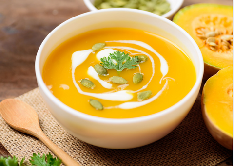 Butternut Squash, Apple & Sweet Potato Soup