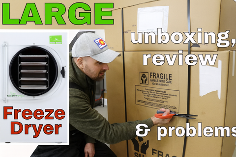Unboxing, Quick Set Up and Bread Run Large Harvest Right