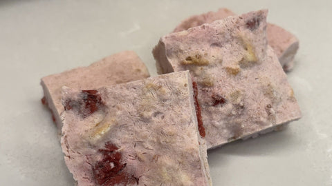 No Bake Cherry Cheesecake Bites