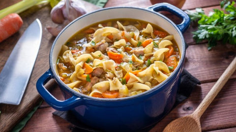 Hearty Homemade Chicken Noodle Soup