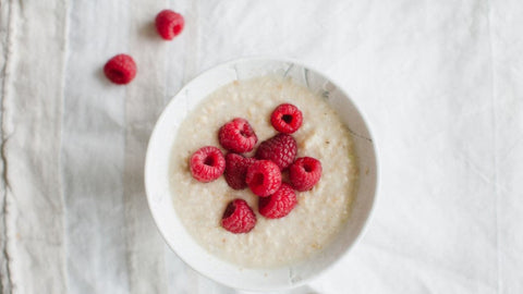 Cream of Wheat with Raspberries