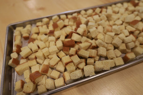 Crouton Ice Cream Toppers