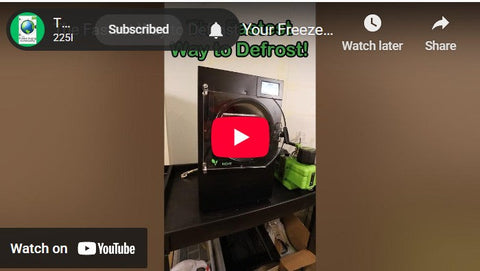 The Fastest Way To Defrost Your Freeze Dryer