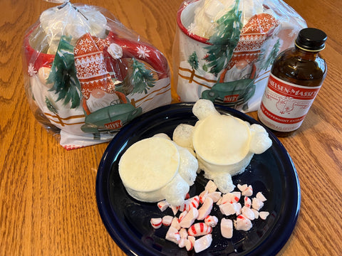 Peppermint White Hot Chocolate