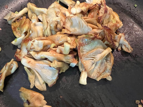 Marsala Golden Oyster Mushrooms