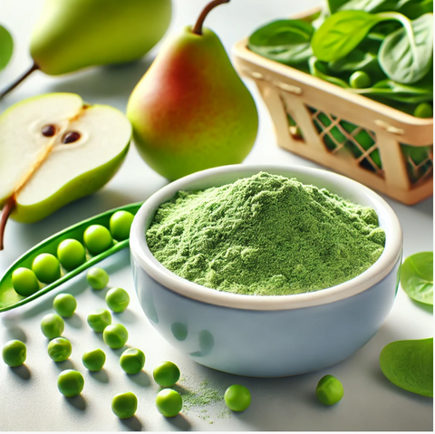 Pea Spinach Pear Baby Food