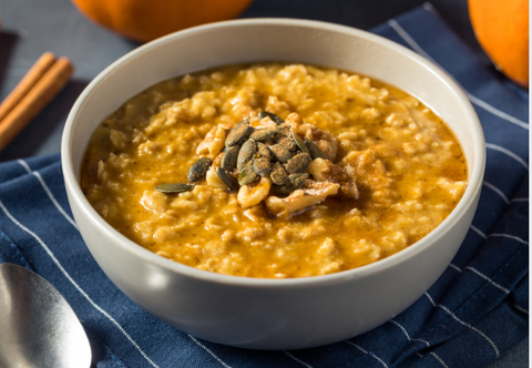 Pumpkin Spice Steel-Cut Oats