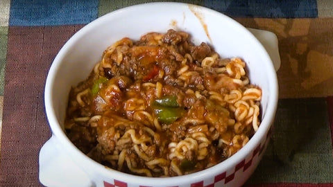 Sloppy Joe Pouch O Noodles