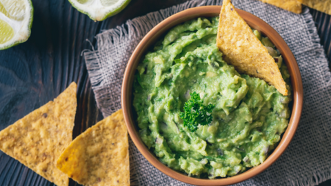 Smashed Pea Guacamole