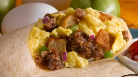 Steak and Eggs Burritos - Freeze Dried Pantry