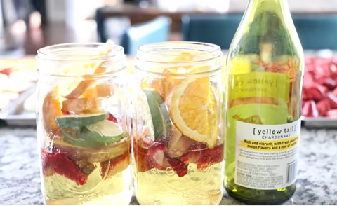 White Sangria With Freeze Dried Fruit- Freeze Dried Pantry Recipe