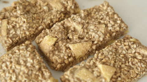 Apple Cinnamon Oatmeal Bars