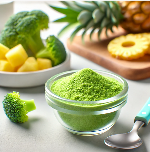 Pineapple Broccoli Baby Food