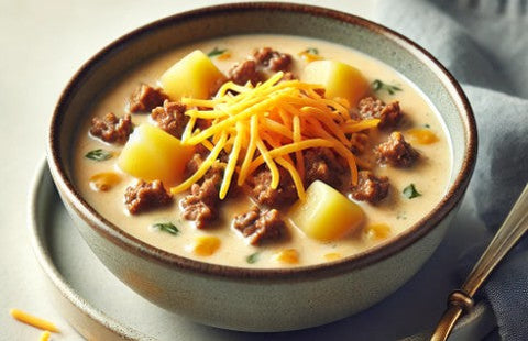 Cheeseburger Soup-Freeze Dried Pantry