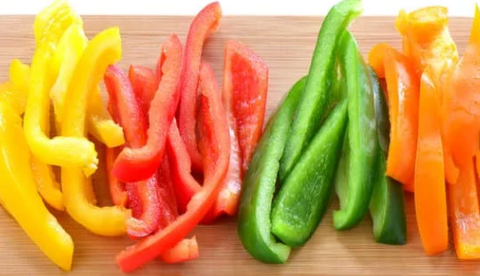 Diced Tri Color Peppers