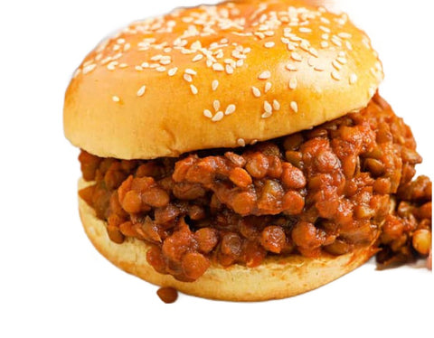 Lentil Sloppy Joes-Vegan