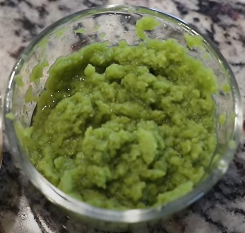 Pea Spinach Pear Baby Food