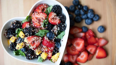 Yogurt, Quinoa, and Fruit Bars