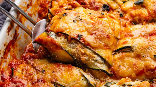 Zucchini Red Sauce Lasagna-Freeze Dried Pantry