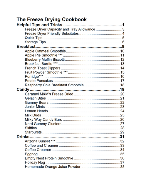 The Freeze Drying Cookbook Volume 2 (Physical Copy)