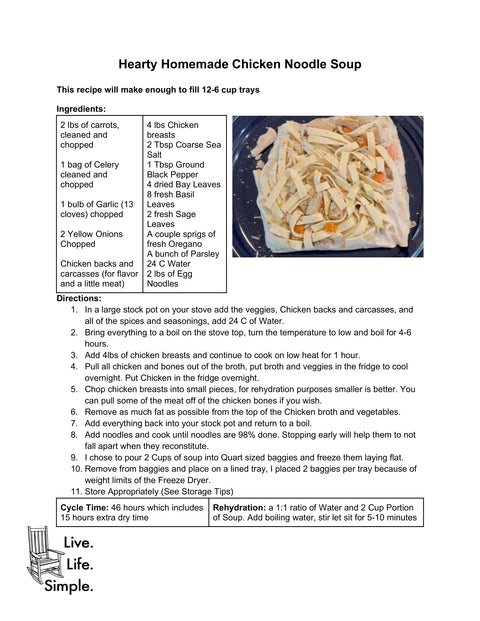 The Freeze Drying Cookbook Volume 1 PDF Digital Download